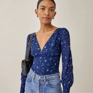 reformation michele top